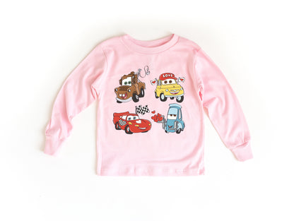 Sweetheart Springs Racers - Kids Long Sleeve